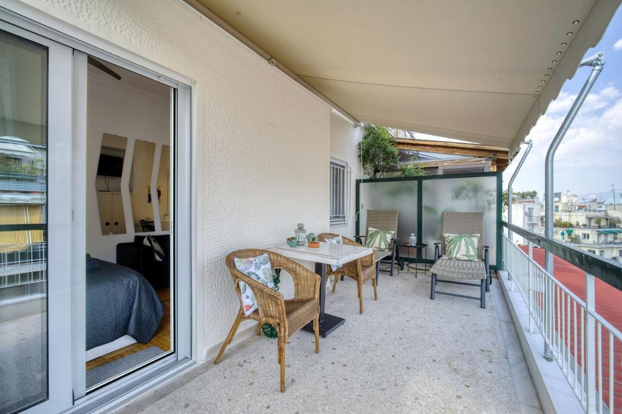 The Cactus Apartment With Large Sunny Balcony Αθήνα Εξωτερικό φωτογραφία