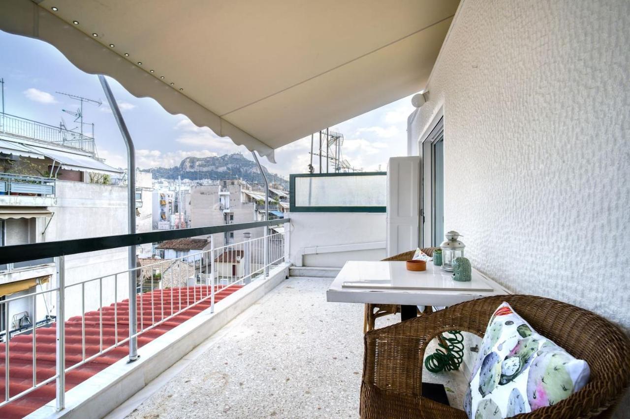 The Cactus Apartment With Large Sunny Balcony Αθήνα Εξωτερικό φωτογραφία