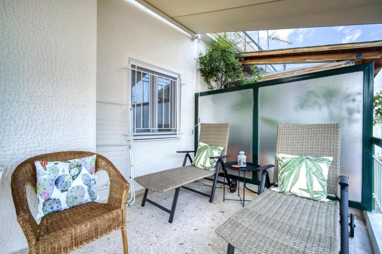 The Cactus Apartment With Large Sunny Balcony Αθήνα Εξωτερικό φωτογραφία
